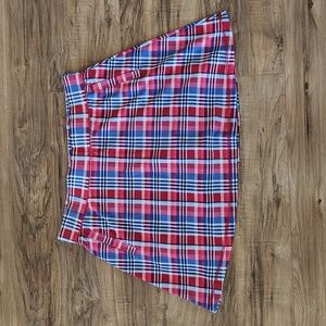 EUC Petite Plaid Skorts